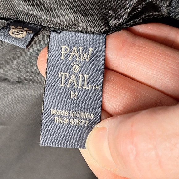 Paw & Tail Green Quilted Plaid Jacket with Sherpa Collar, Size M, RN#93677, NWT - Picture 4 of 9